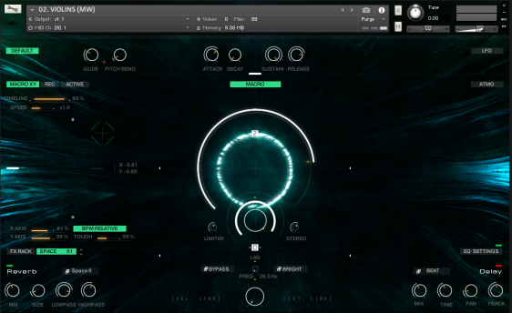 Screenshot Senfine by Wavelet Audio